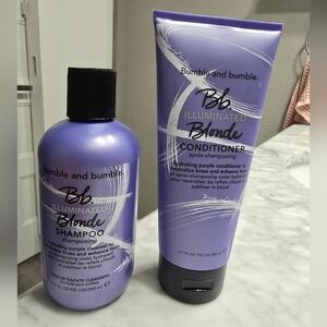 Bumble and bumble Illuminated Blonde Purple Shampoo and Conditioner new